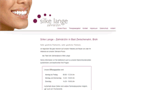 Desktop Screenshot of praxis-silke-lange.de